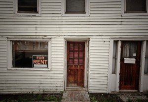 Between 2000 and 2012, rents in the U.S. rose by 12 percent while the average renters’ income fell 13 percent. Credit: Bill Lapp/CC-BY-2.0