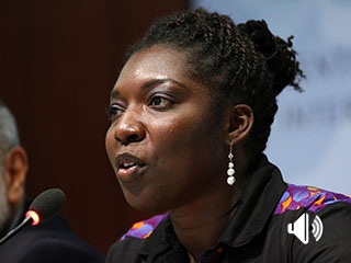 Araba Hammond of the Young African Leaders Initiative (YALI) says student debts are generally not an issue in Africa. Credit: Julia Hotz/IPS