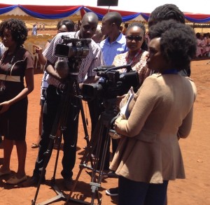 Kenyan journalists attend a function. The media has been blamed for fanning the flames of electoral violence, which took an ethnic angle. Credit: Justus Wanzala/IPS
