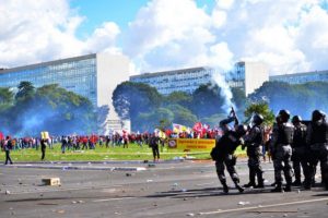 In addition to driving up unemployment to 13.7%, the severe recession led Brazil to the flexibilisation of labour laws to further reduce labour costs
