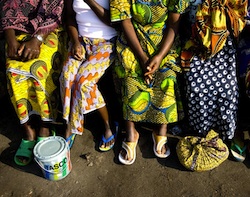 The leading parties are doing little to ensure greater numbers of women are elected to parliament, but Congolese women are acting for themselves.  / Credit:Aubrey Graham/IRIN 