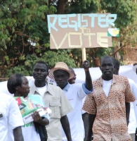 Outnumbered where it counts? South Sudanese women are seeking to strengthen their influence at all levels of society. / Credit: Peter Martell/IRIN