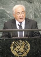 Outgoing IMF chief Dominique Strauss-Kahn is accused of sexually assaulting a maid in a New York hotel. / Credit:UN Photo/Rick Bajornas