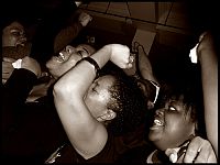 Women celebrate Obama's victory in Washington DC. / Credit:scottmontreal