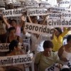 Barrancabermeja, July 2007 demonstration by members of the Organización Femenina Popular women