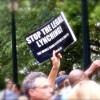 Protesters gather in downtown Atlanta the day before Davis's schedule execution. Credit: mouserz/flickr/creative commons license