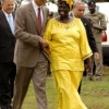 Nobel Laureate Professor Wangari Maathai with then U.S. senator Barack Obama in Nairobi, Kenya in 2006. Credit: Frederick Onyango/creative commons