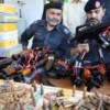 Illegal guns seized near Peshawar last week. Credit: Ashfaq Yusufzai/IPS.