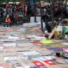 Hundreds from all over the U.S. have joined the Occupy Wall Street movement in lower Manhattan.  Credit:  Christian Papesch/IPS