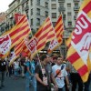 Thousands of trade unionists march in Barcelona on Oct. 6. Credit: UGT de Catalunya