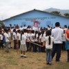 Vanesa Coicué's classmates paid homage to her in late September with traditional Nasa dances.  Credit: Constanza Vieira/IPS