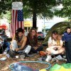 Occupy protesters have taken over downtown's Woodruff Park with tents and an encampment that has no end in sight. Credit: Danger Productions/Donald Watkins/flickr
