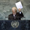 That Abbas pressed the U.N. bid over the vehement objections and veto threat by Obama is clear evidence of Washington's loss of influence. Credit: UN Photo/Marco Castro