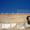 The wall of a former barracks serving as an Immigrant Detention Centre in Málaga. Credit: Inés Benítez/IPS 