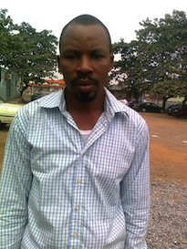 Olaniyi Emiola was sentenced to death for a crime another man with the same name had committed.  Credit: Sam Olukoya/IPS