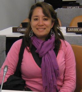 Lorena Barba, specialist in gender-responsive budgeting. Credit: Courtesy of the interviewee