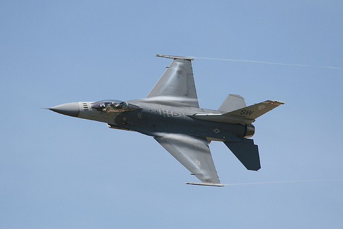 The U.S. assured Iraq Monday that it would sell Iraq a second shipment of 18 F-16 fighter jets. Iraq has indicated it will need a total of 96 F-16s Credit: D. Miller/ CC by 2.0