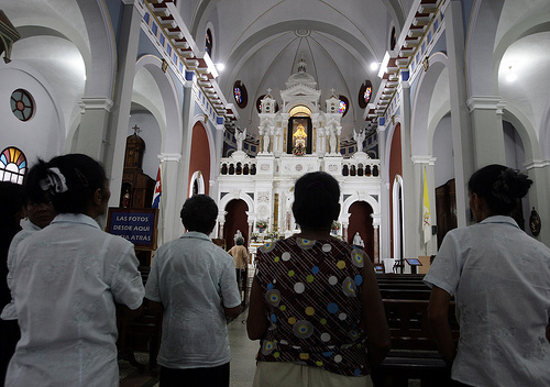 The basilica of Our Lady of Charity, known as Ochún among the followers of Afro-Cuban religions.  Credit: Jorge Luis Baños/IPS