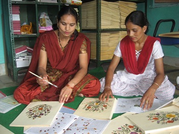 Tracking aid funding can gauge its effectiveness for women. Above, an apprentice learns handicraft work that has empowered rural Indian women. Credit: Nitin Jugran Bahuguna/IPS