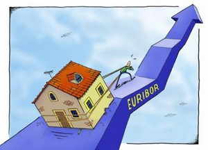 Euribor: an unknown quantity added to mortgage payments.  Credit: Tumejorhipoteca.es