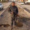 A Sahwa militiaman in Samarra. Credit: Karlos Zurutuza/IPS.