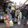 Serbs travel up to 100 kilometres to the Bulgarian open-air market Ilijanci to buy cheap clothes and shoes.  Credit:  Vesna Peric Zimonjic/IPS