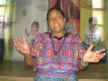 Guatemalan indigenous leader Rosalina Tuyuc.  Credit: Danilo Valladares/IPS