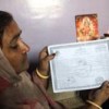Dhan Bai received a certificate from a madrassa saying her daughter had converted to Islam.  Credit: Fahim Siddiqi/IPS.