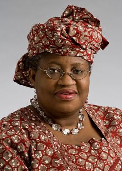 Ngozi Okonjo-Iweala, who began her career as an agricultural economist, would be the first woman to head the World Bank. Credit: IMF Photographic archives/public domain Ngozi Okonjo-Iweala, who began her career as an agricultural economist, would be the first woman to head the World Bank. Credit: IMF Photographic archives/public domain