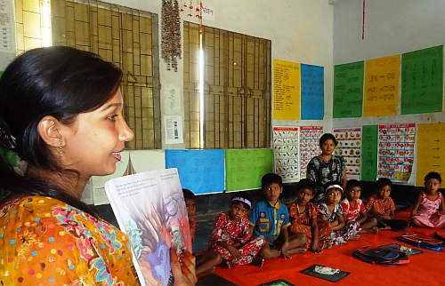 Female teachers have transformed primary education in rural  Bangladesh. Credit: Naimul Haq/IPS