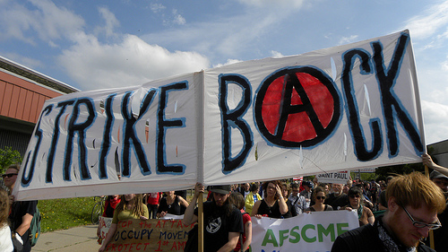 A May Day march in the midwestern city of Minneapolis. Credit: Fibonacci Blue/CC By 2.0