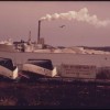 A Dow Chemical plant on the shore of Lake Michigan.  Credit: Public domain