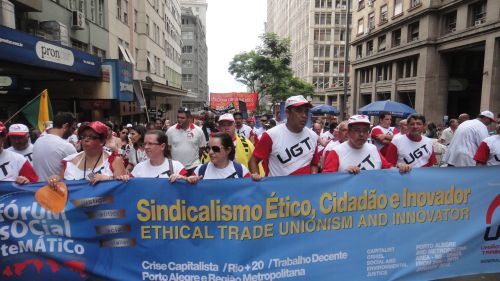 Labour and other activists have criticised what they dub "the gospel of green capitalism." Credit: Clarinha Glock/IPS
