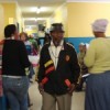 Fifty-eight year old Oliver Lala waited 11 hours to get medication for his asthma. Credit:  Brenda Nkuna/WCN
