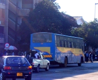 Rarely seen: state-owned bus services have been grounded for lack of spare parts. Credit: Ephraim Nsingo/IPS Rarely seen: state-owned bus services have been grounded for lack of spare parts. Credit: Ephraim Nsingo/IPS