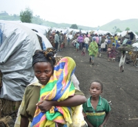 One hundred thousand people have fled their homes in North Kivu in the past two weeks. Credit: Eddy Isango/IRIN One hundred thousand people have fled their homes in North Kivu in the past two weeks. Credit: Eddy Isango/IRIN