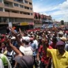Demonstrations against the government turned violent. Credit:  IRIN