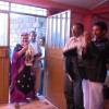 Young Ethiopian film-makers welcome Teza co-producer Selome Gerima. Credit:  Michael Chebud/IPS