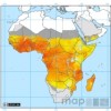 The first global map of malaria since 1968 shows 53 percent of the population of the Africa+ region - which includes Yemen and Saudi Arabia - lives in areas of high risk. Credit:  Malaria Atlas Project