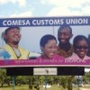 A billboard promoting the soon-to-be-launched COMESA customs union. Credit:  Stanley Kwenda/IPS