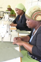 The sewing project aims to reduce unemployment in the Saldanha Bay region. Credit: Kristin Palitza/IPS The sewing project aims to reduce unemployment in the Saldanha Bay region. Credit: Kristin Palitza/IPS