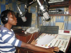Nancy Mweu, of Pamoja Radio, says she has been able to change the lives of women through her radio programme. Credit: Isaiah Esipisu/IPS