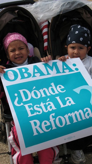 Many in the Latino community are disappointed by U.S. President Barack Obama's failure to push through comprehensive immigration reform. Credit: Valeria Fernandez/IPS