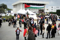 The Palestinian struggle took centre stage at the 2013 World Social Forum. Credit: Monika Prokopczuk/IPS