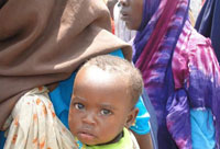 One of the millions of children in Somalia in need of food aid in 2011. Credit: Abdurrahman Warsameh/IPS