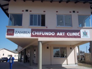 Chifundo ART Clinic in Lusaka. Credit: AHF