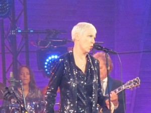 Scottish-born Annie Lennox, more known for her rock singing, was one of the star performers at International Jazz Day 2015. Credit: A.D.McKenzie