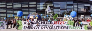 NGOs call for an energy revolution at the Bonn talks. Credit: IISD