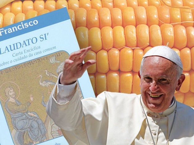 There is no papal bull on transgenic crops in Laudato Si, the second encyclical of Pope Francis, “on the care of our common home” – planet earth. Credit: Norberto Miguel/IPS