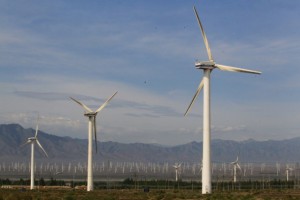 China has become the world leader in wind energy, although it is still surpassed by many European countries in terms of per capita wind power generation. Credit: Asian Development Bank